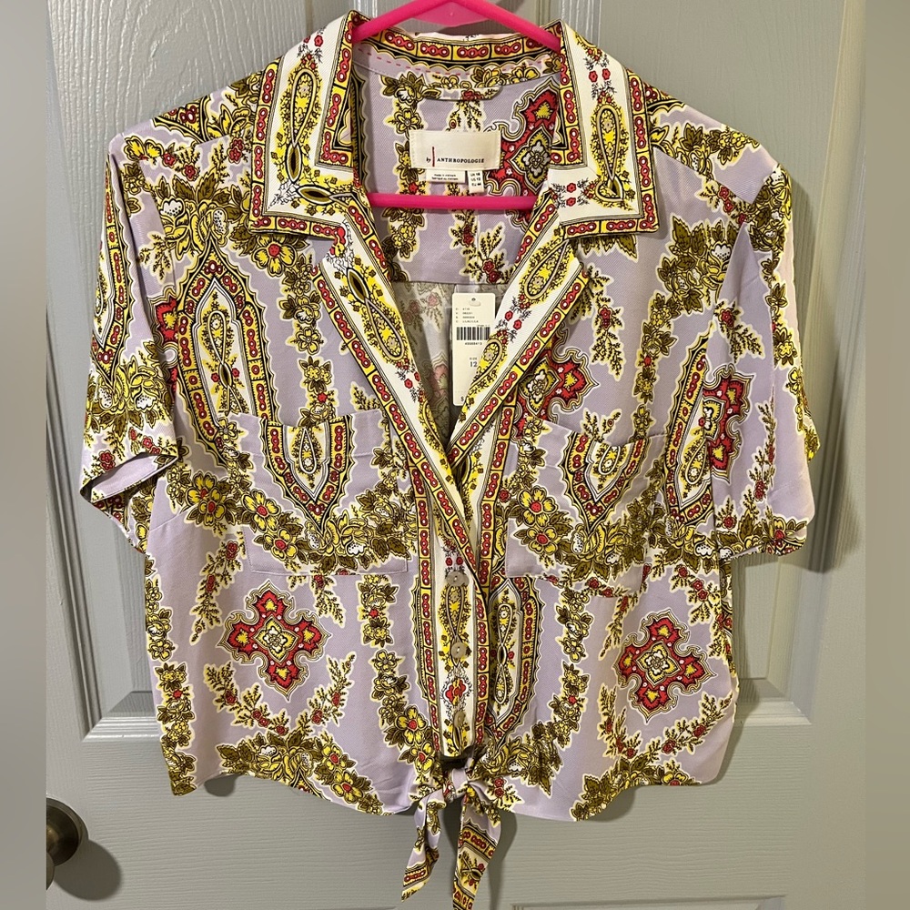 Anthropologie Maeve NWT Blouse